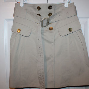 Burberry London Khaki Skirt